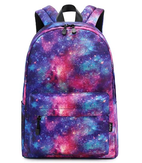 Abshoo Lightweight Water Resistant Galaxy Backpacks For Teen Girls Women School Bookbags (Galaxy Pink)
