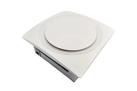 Aero Pure AP90-S G6 W Slim Fit Super Quiet 90 CFM Bathroom Ventilation Fan with White Grille