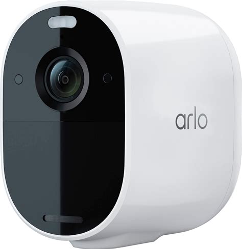 Arlo Essential Spotlight Camera - 1 Pack - Wireless Security, 1080p Video, Color Night Vision, 2 Way Audio, Wire-Free, Direct to WiFi No Hub Needed, Works with Alexa, Black - VMC2030B