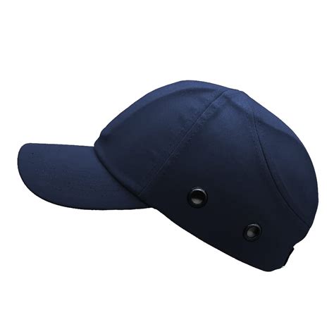 Hot Deals Blue Baseball Bump Caps - Lightweight Safety Hard hat Head Protection Cap (Pack of 6)