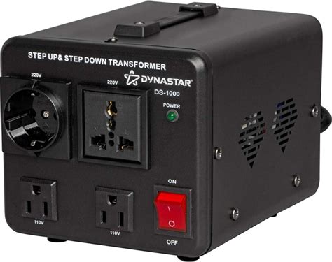 Up To 40% OFF Dynastar Step Up & Step Down Voltage Converter and Transformer, 110-220 to 220-240 Volts; Heavy Duty, Extra Durable Lifetime Coil, 5-Year-Warranty, 5500 Watts