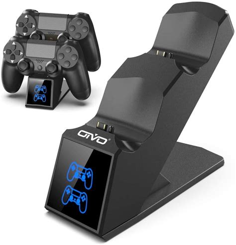 Exclusive Discount 50% Price PS4 Controller Charger Dualshock 4 Charging Station, Dual USB Playstation 4 Controller Charger Dock for PS4,Slim,Pro Controller