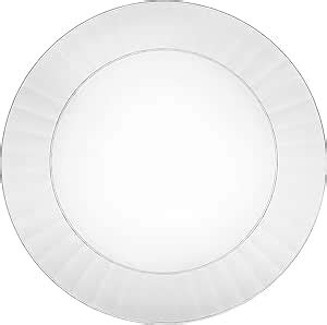 Greatest Product Party Essentials Deluxe Quality Hard Plastic 40 Count Party/Dinner Plates, 10-1/4-Inch, Clear