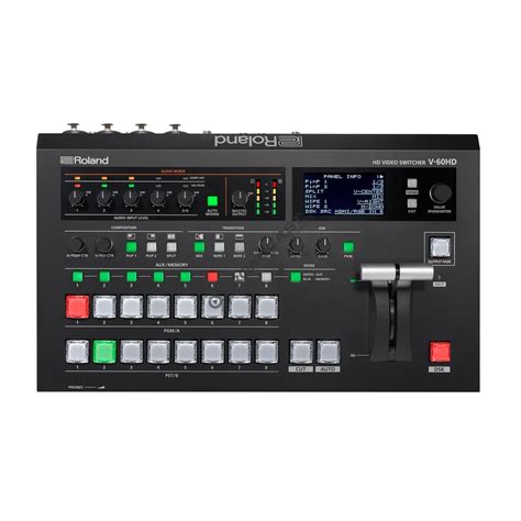 Roland V-60HD HD Plug-n-Play Video Switcher with Audio for Live Event and Streaming