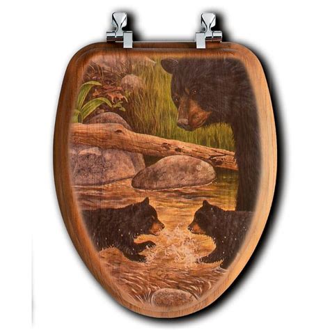 Up To 40% OFF WGI-GALLERY TS-R-BCG Bear Creek Gang Toilet Seat