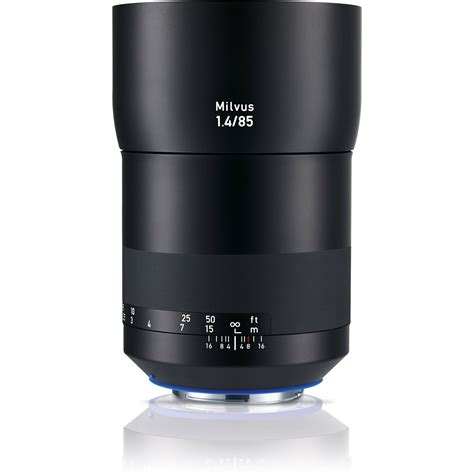 Zeiss 85mm f/1.4 Milvus ZE Lens for Canon EOS DSLR Cameras, Black, Model: 2096-561